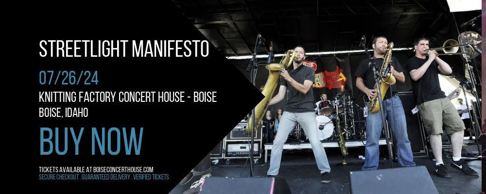 Streetlight Manifesto at Knitting Factory Concert House