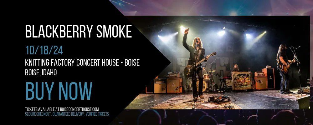 Blackberry Smoke at Knitting Factory Concert House