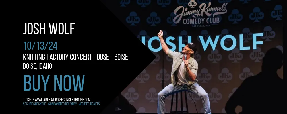 Josh Wolf at Knitting Factory Concert House